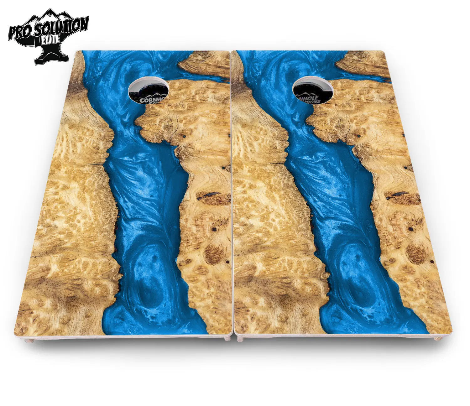 Epoxy Cornhole Boards (not actual epoxy) - Pro Solution Elite Series by Cornhole Solutions, custom cornhole board detail photo 4
