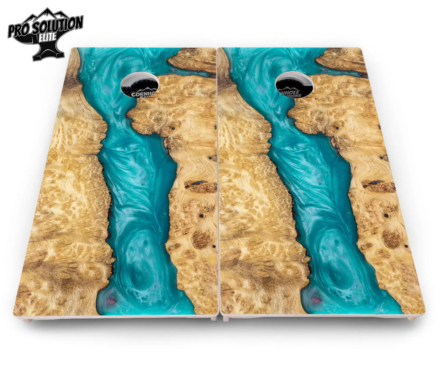 Epoxy Cornhole Boards (not actual epoxy) - Pro Solution Elite Series by Cornhole Solutions, custom cornhole board detail photo 7
