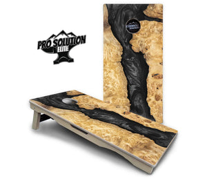 Epoxy Cornhole Boards (not actual epoxy) - Pro Solution Elite Series by Cornhole Solutions, custom cornhole board detail photo 8