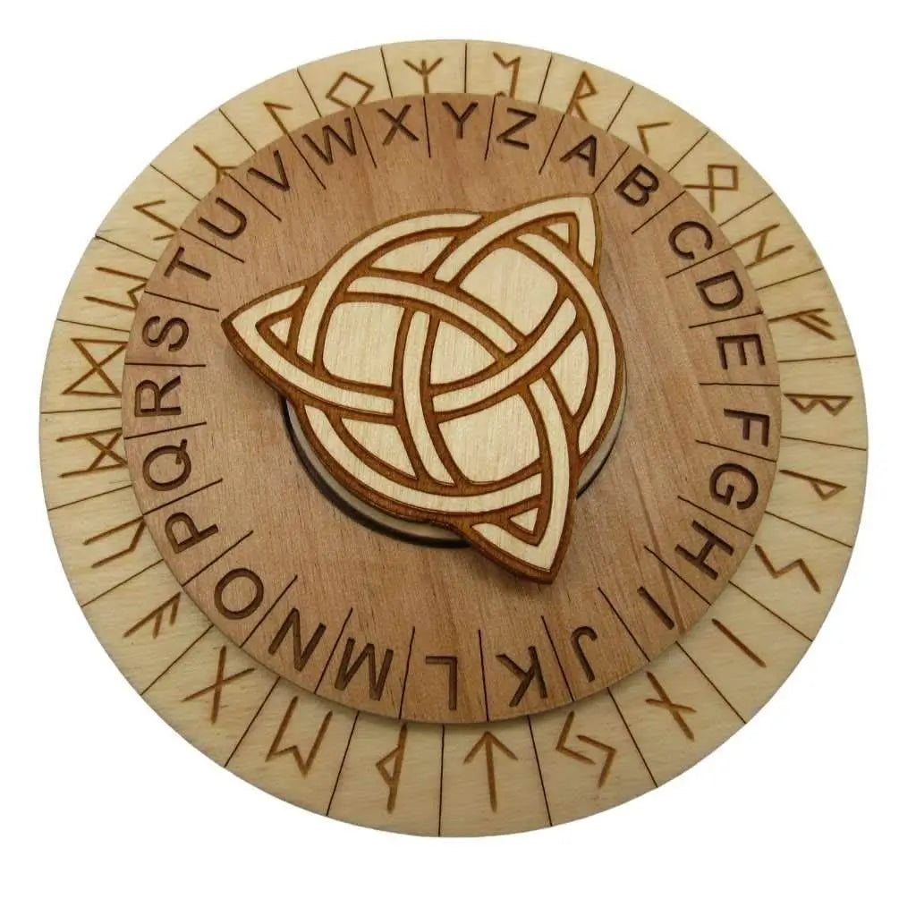 Escape Room Cipher Wheel – Norse Runes Puzzle Prop Creative Escape Rooms