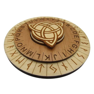 Escape Room Cipher Wheel – Norse Runes Puzzle Prop by Creative Escape Rooms, Southern lifestyle apparel detail photo 2