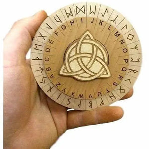 Escape Room Cipher Wheel – Norse Runes Puzzle Prop by Creative Escape Rooms, Southern lifestyle apparel detail photo 3