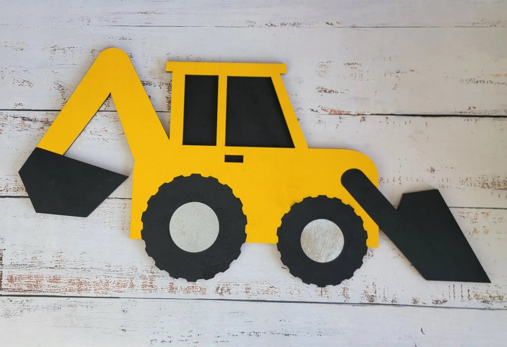 Excavator Construction Truck Wall Decor by EverLee Creations, Southern home decor detail photo 2