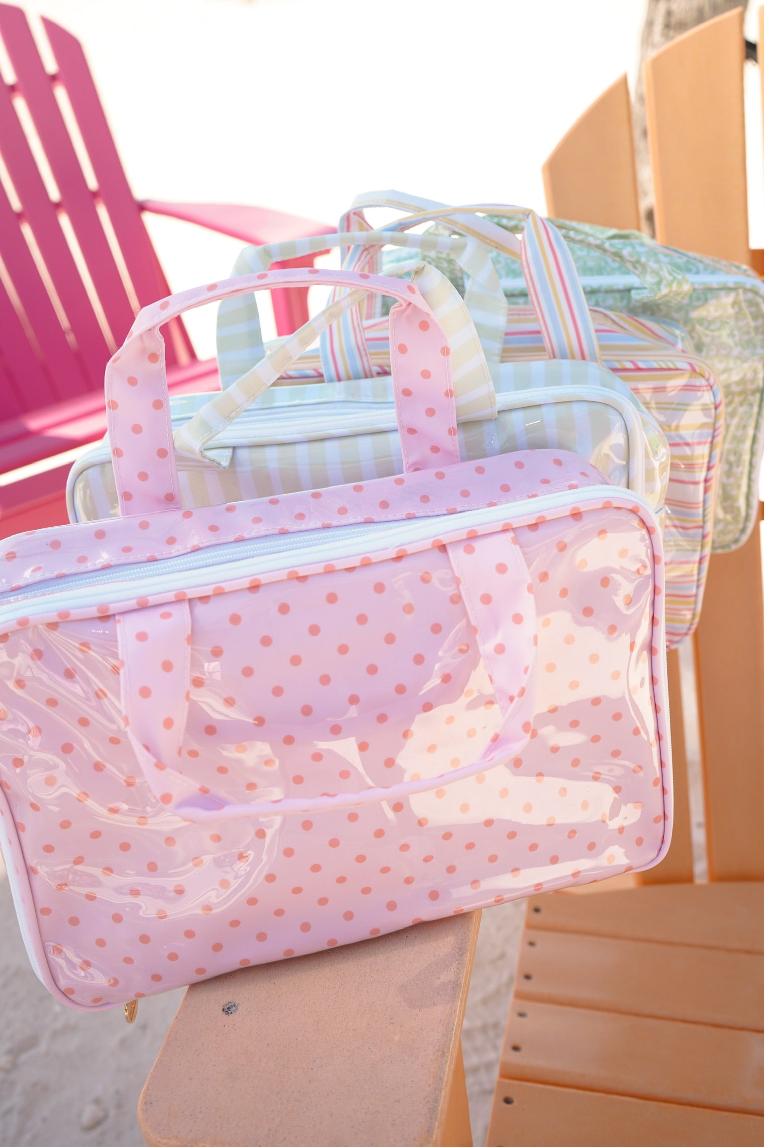 Clear Coat Toiletry Case by KenzKustomz, natural skincare main product photo