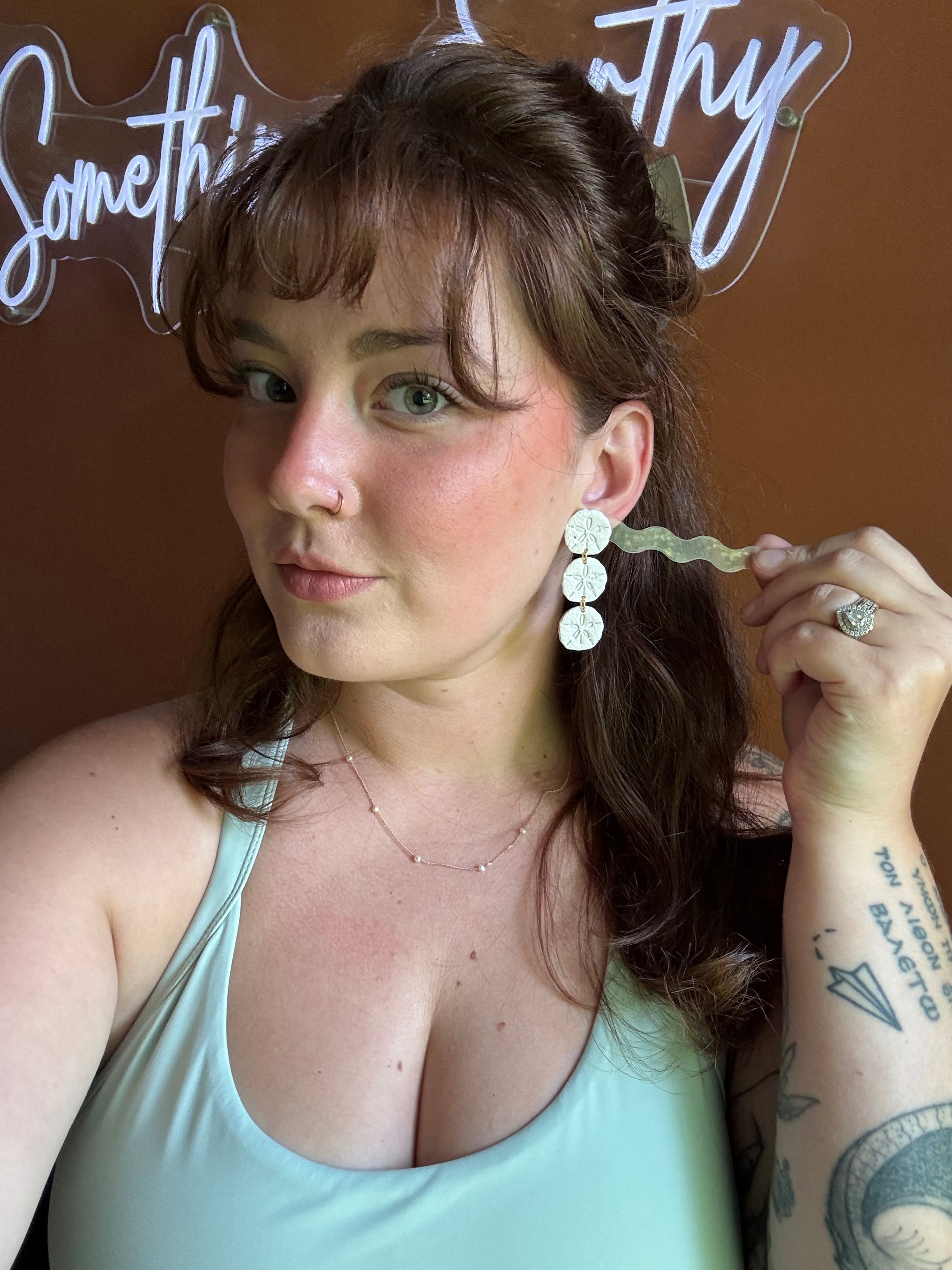 Sand Dollar Dangles