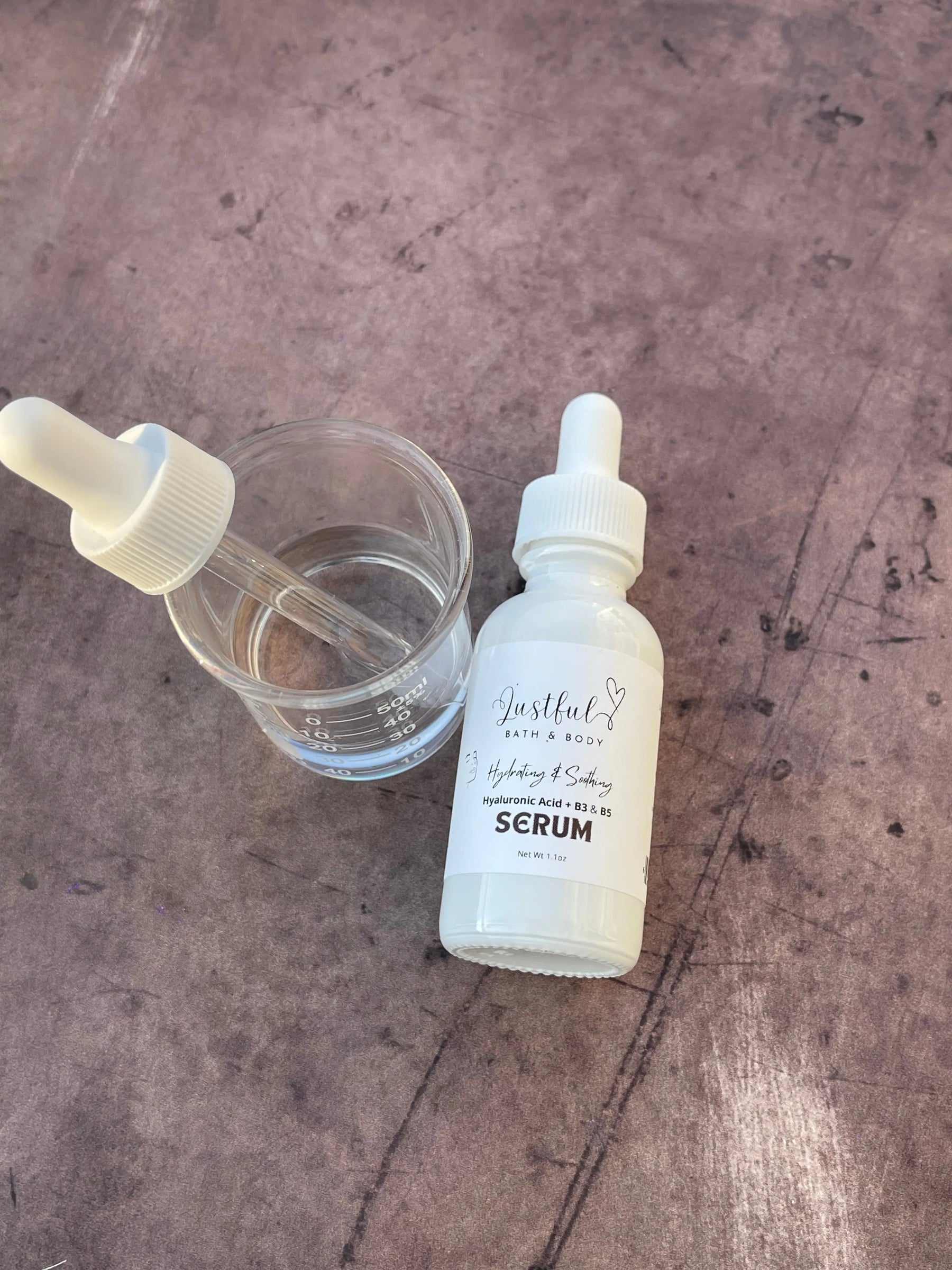 Face Serum - Hyaluronic Acid by Lustful Bath, LLC, handmade bath and body detail photo 3