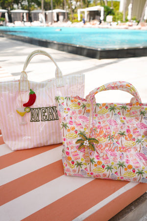 Cabana Clear Coat Tote