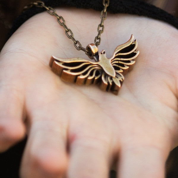 FREEDOM Soaring Eagle Necklace - Bronze by Forged By Fire — view 2 of 7