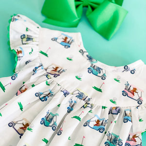 Fairway Golf Dress by Seven Lantern Lane, Southern lifestyle apparel detail photo 4