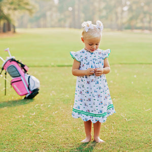 Fairway Golf Dress by Seven Lantern Lane, Southern lifestyle apparel detail photo 8