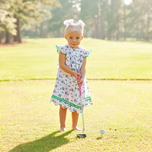Fairway Golf Dress by Seven Lantern Lane, Southern lifestyle apparel detail photo 9