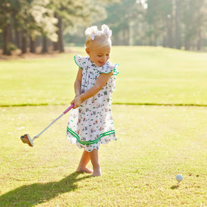 Fairway Golf Dress by Seven Lantern Lane, Southern lifestyle apparel detail photo 11