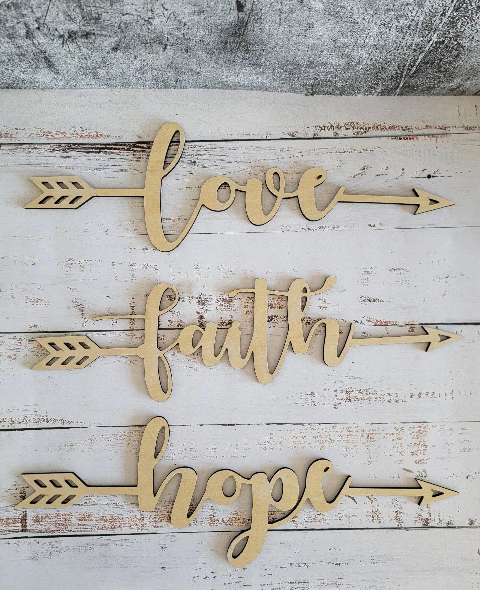 Faith Love Hop Arrows EverLee Creations