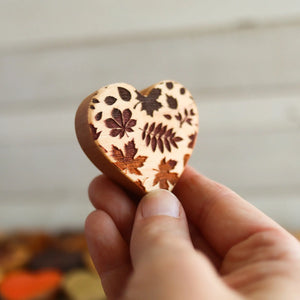 Fall Hearts :: Engraved Sets by Dennehey Design Co., Southern home decor detail photo 5