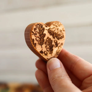 Fall Hearts :: Engraved Sets by Dennehey Design Co., Southern home decor detail photo 7