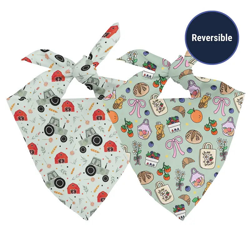 Farmers Market Dog Bandana Dog Bandana Co.