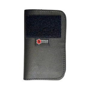 Field Notes Wallet by Recycled Firefighter, handmade leather goods detail photo 7