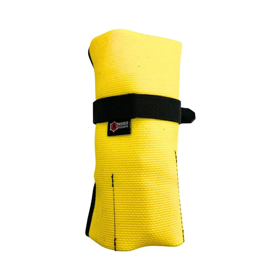 Fire Hose Tool Roll by Recycled Firefighter, handmade leather goods main product photo