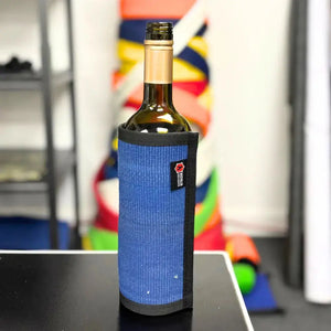 Firehose Wine Bottle Cover by Recycled Firefighter, wine bottle holders detail photo 8