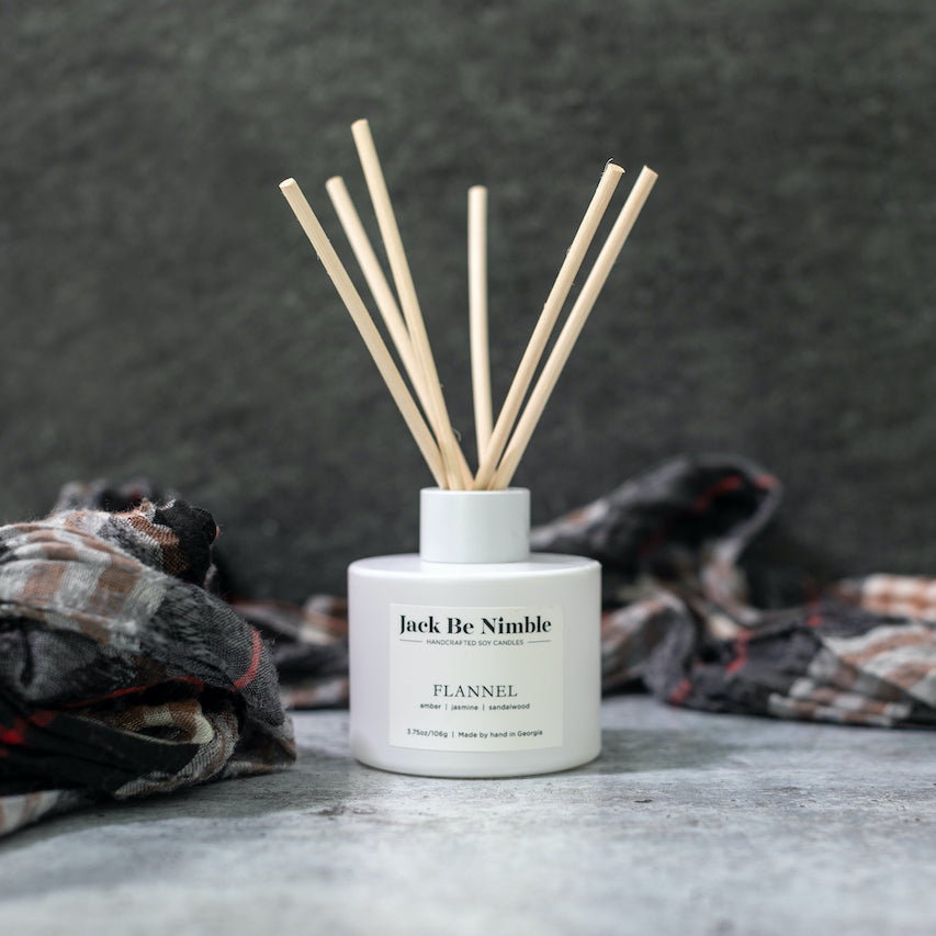 Flannel Reed Diffuser by Jack Be Nimble Candles image 2