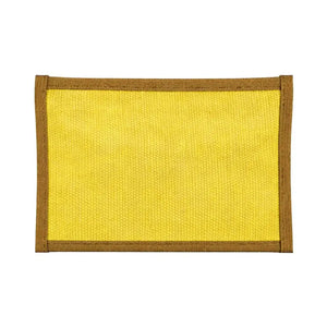 Flat EDC Pouch - Firehose Edition by Recycled Firefighter, handmade leather goods detail photo 2