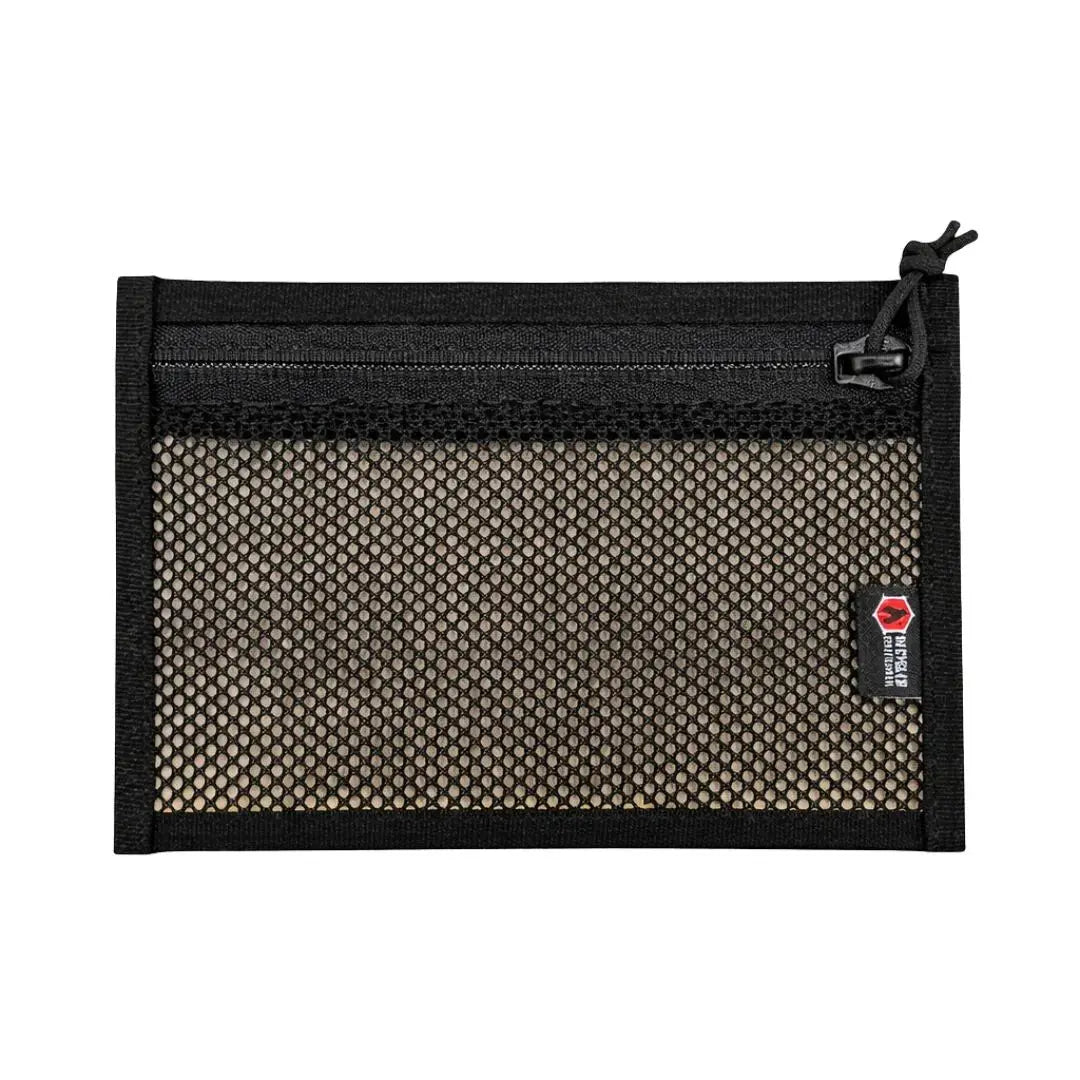 Flat EDC Pouch - Firehose Edition by Recycled Firefighter, handmade leather goods detail photo 10
