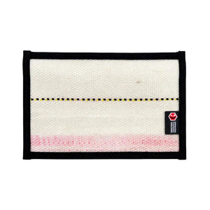 Flat EDC Pouch - Firehose Edition by Recycled Firefighter, handmade leather goods detail photo 11