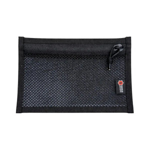 Flat EDC Pouch - Firehose Edition by Recycled Firefighter, handmade leather goods detail photo 16