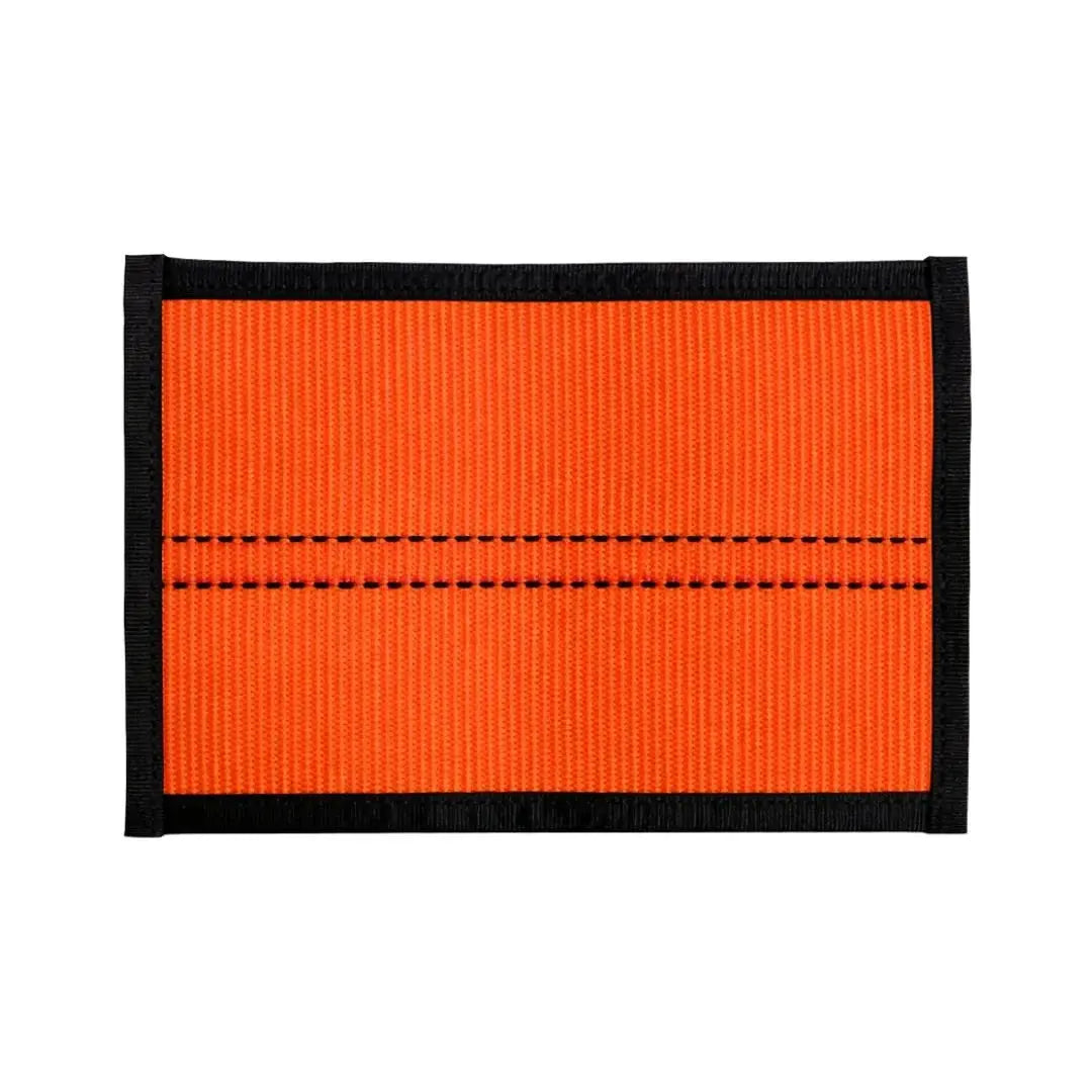 Flat EDC Pouch - Firehose Edition by Recycled Firefighter, handmade leather goods detail photo 26