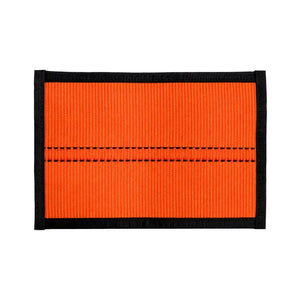 Flat EDC Pouch - Firehose Edition by Recycled Firefighter, handmade leather goods detail photo 26