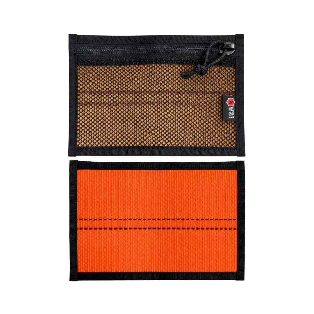 Flat EDC Pouch - Firehose Edition by Recycled Firefighter, handmade leather goods detail photo 27