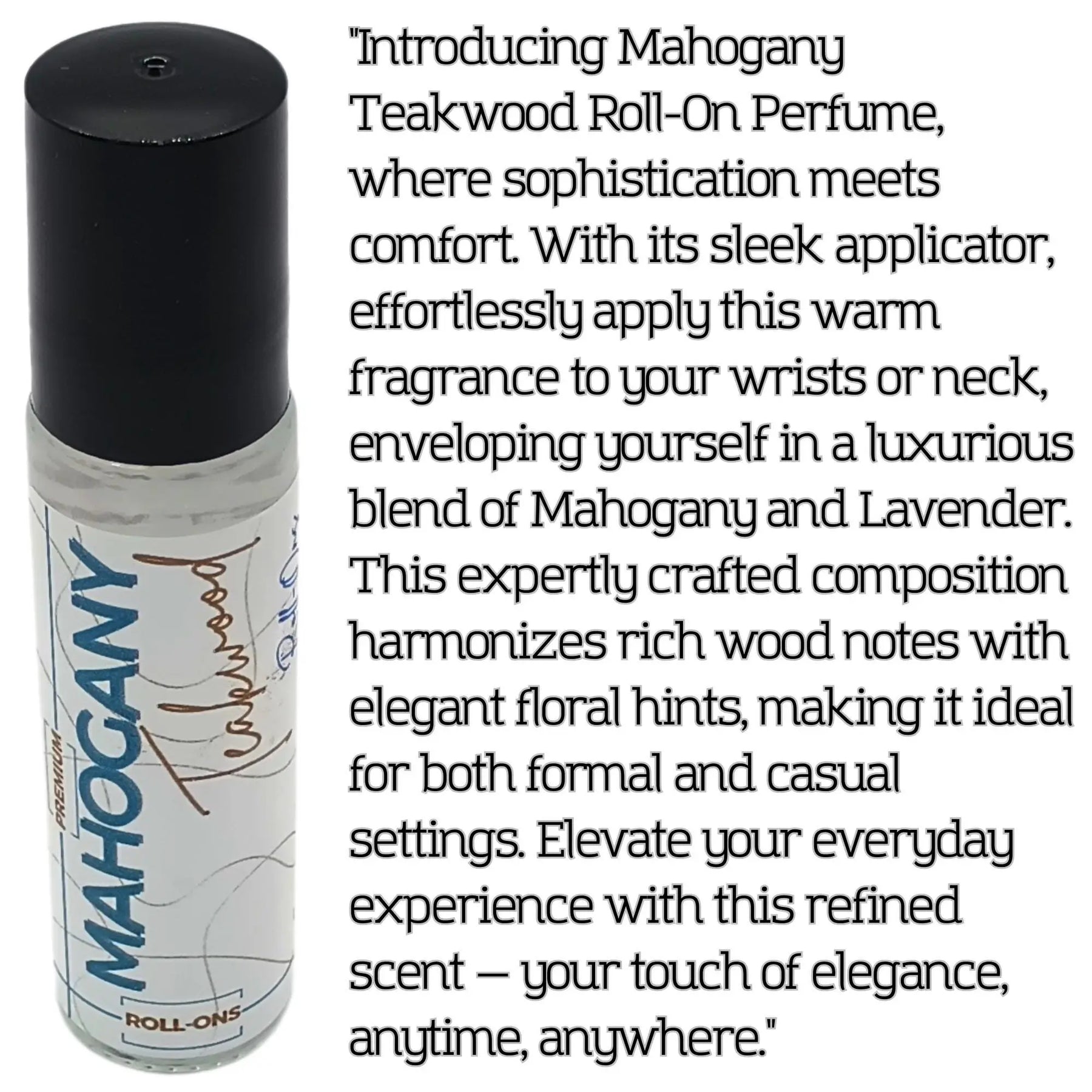 Forest Majesty Roll-On Oil – Where Strength Meets Serenity by ResilScents, natural skincare detail photo 3