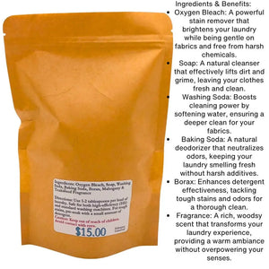Forest Majesty™ Laundry Detergent | Mahogany & Teakwood Clean – ResilScents™ ResilScents