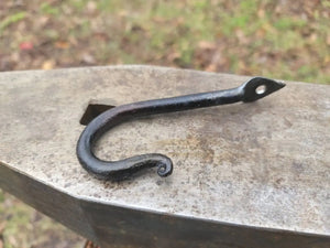 Forged Spade Hook by Redbeard's Forge LLC, Southern home decor main product photo