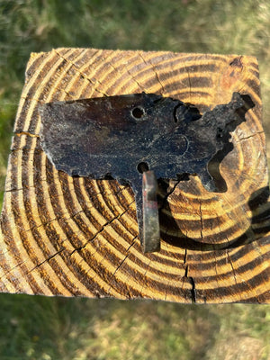 Forged State Hook by Redbeard's Forge LLC, Southern home decor detail photo 4
