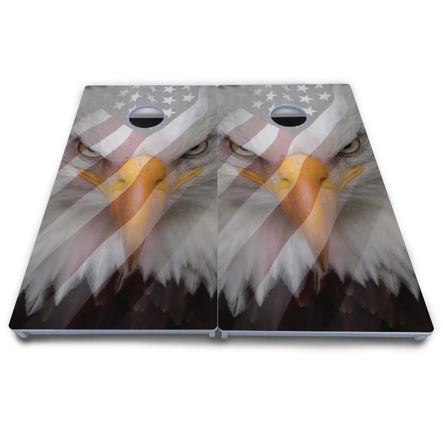 Freedom Eagle Cornhole Boards - All Weather Series by Cornhole Solutions, custom cornhole board detail photo 4