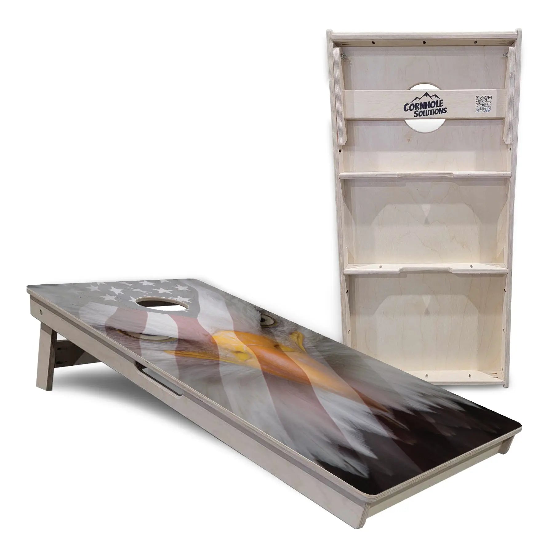Freedom Eagle Cornhole Boards - Professional Tournament Series by Cornhole Solutions, custom cornhole board detail photo 4
