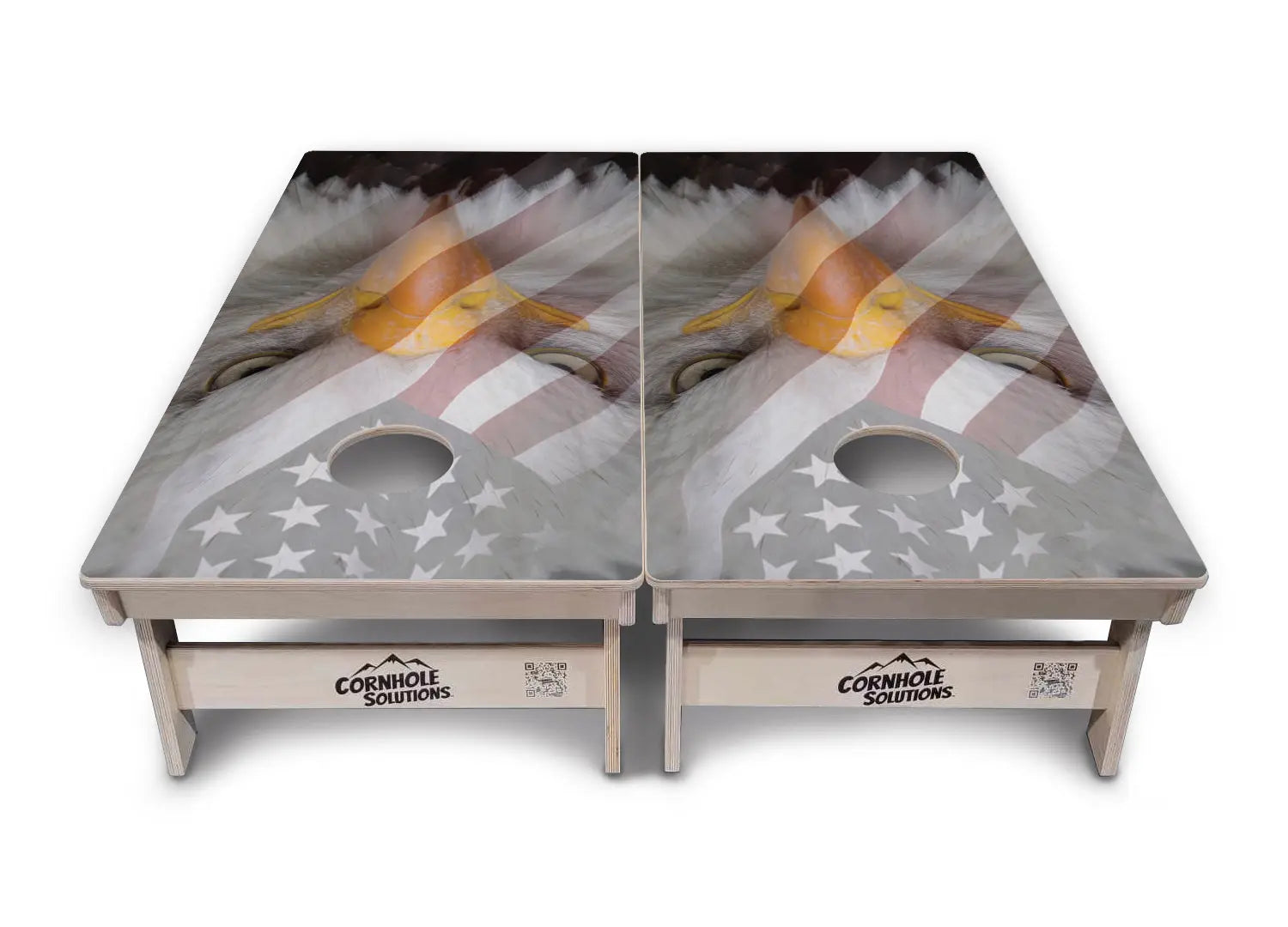 Freedom Eagle Cornhole Boards - Professional Tournament Series by Cornhole Solutions, custom cornhole board detail photo 5