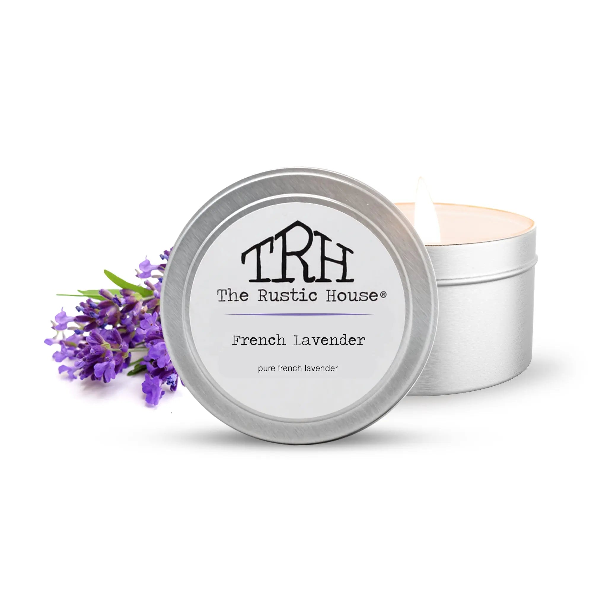 French Lavender Travel Tin The Rustic House