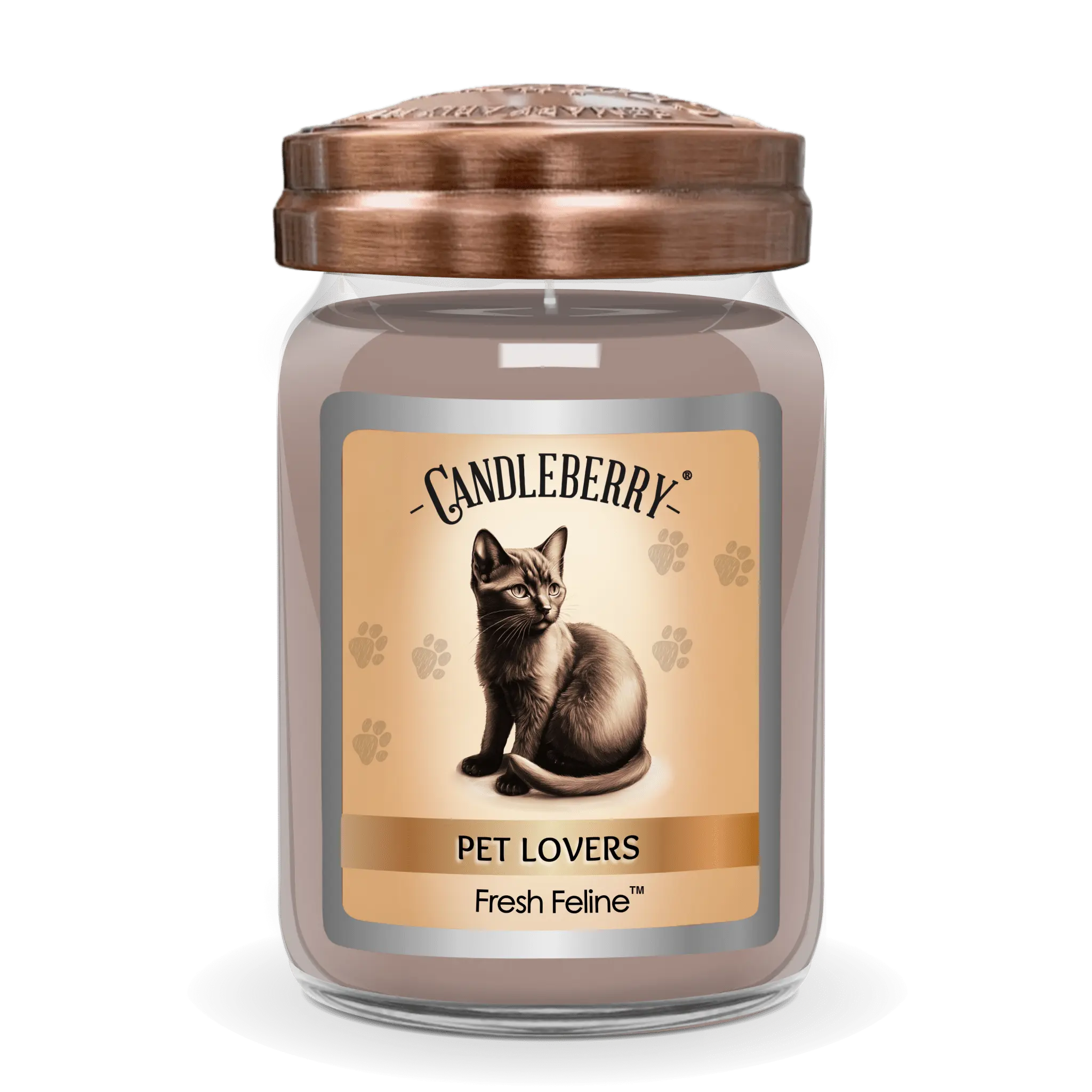 Fresh Feline™ - Large Jar Candle (Collective) The Candleberry® Candle Company