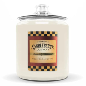 Frosted Blueberry Donuts™, 4 - Wick, Cookie Jar Candle (Collective) by The Candleberry® Candle Company, scented candle main product photo