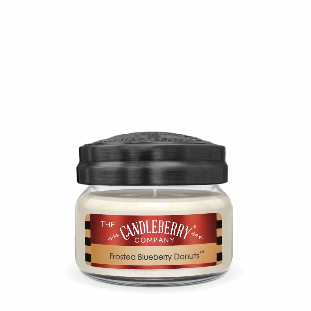 Frosted Blueberry Donuts™, Small Jar Candle (Collective) by The Candleberry® Candle Company, scented candle main product photo
