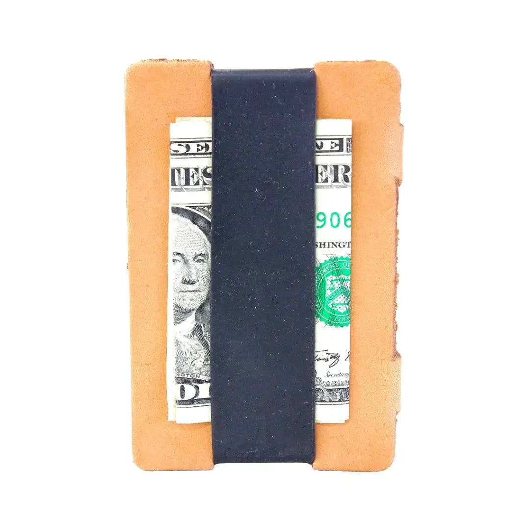 Full Grain Leather Card Wallet by Recycled Firefighter, paper gift main product photo