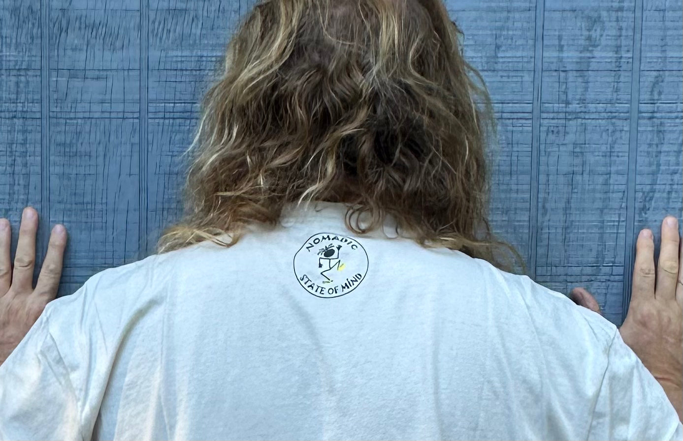 Desert Wanderer Short-Sleeve T-Shirt organic cotton T-shirt by Nomadic State of Mind, view 3