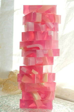 Grapefruit Splash Soap Slice 5.5 Oz. by Essential Journeys, natural skincare detail photo 5