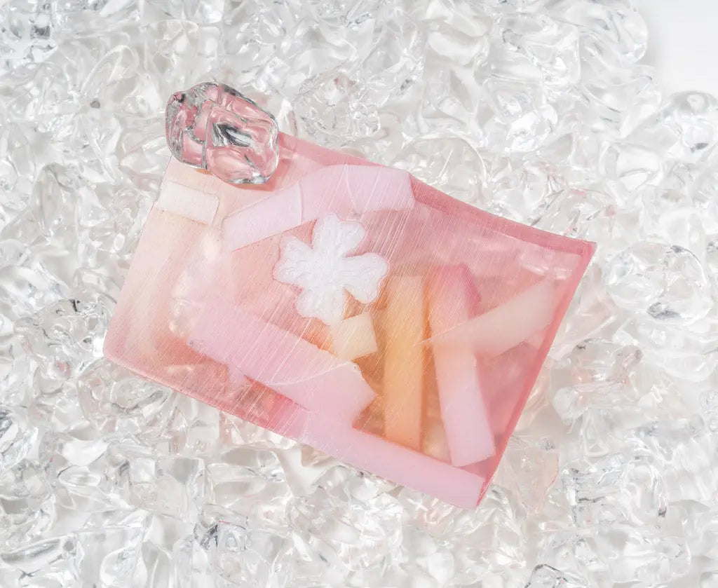 Grapefruit Splash Soap Slice 5.5 Oz. by Essential Journeys, natural skincare detail photo 8