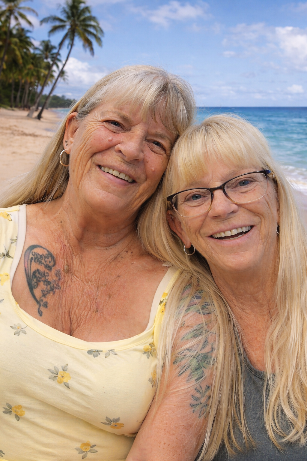 Two Beachin' Sisters