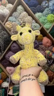 Handmade Crochet Giraffe Stuffed Animal - Gary, Mississippi Plush Toy