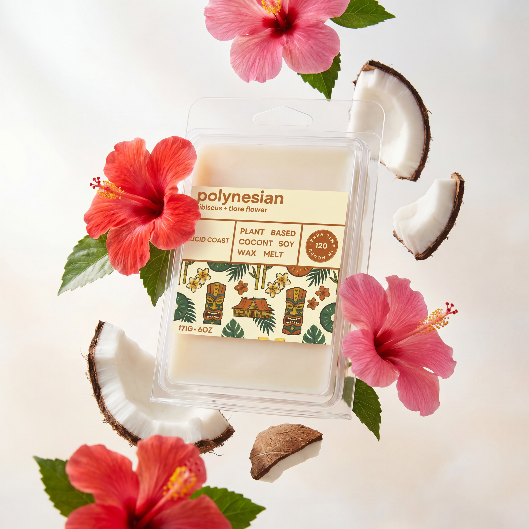 Polynesian Wax Melt by Lucid Coast Co. product image 3