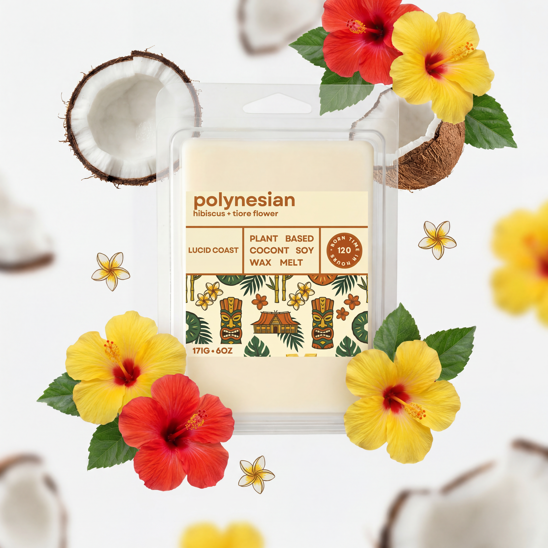 Polynesian Wax Melt by Lucid Coast Co. product image 1